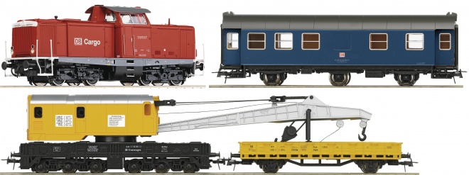 Digital starter set BR 212 with crane train<br /><a href='images/pictures/Roco/41351_HM_rgb.jpg' target='_blank'>Full size image</a>